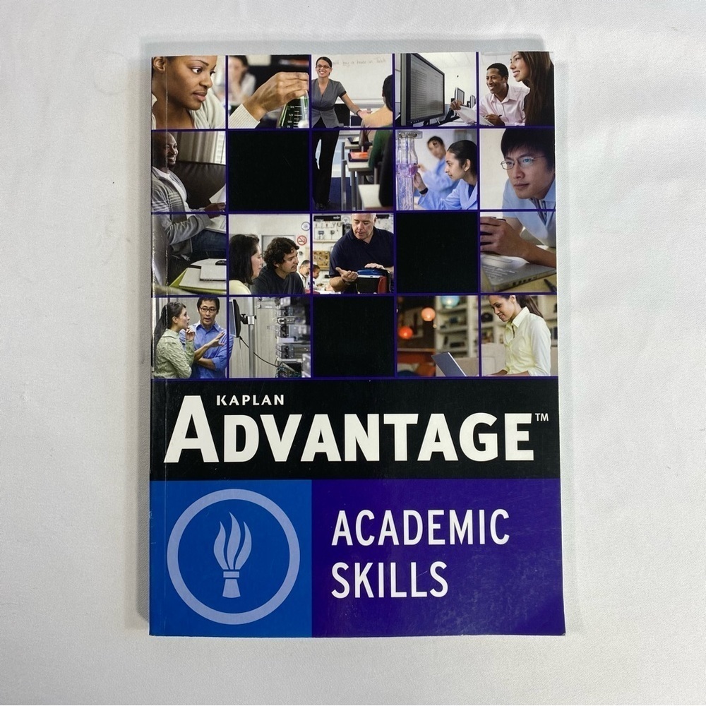 Kaplan Publishing Kaplan Advantage Academic Skills Paperback Textbook